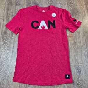 NWT Canadiana Adult tshirt Sz XS unisex mens womens Canada Tee